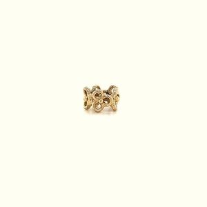 Pair of Authentic Pandora Charm 14K Trinity Spacers